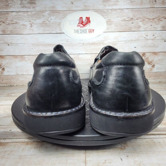 ECCO Seattle Loafers Men Size 11 Black Leather Comfort Slip On Shoes Extra Width main image 6